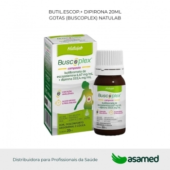 ESCOPOLAMINA + DIPIRONA 20ML GOTAS (BUSCOPLEX) NATULAB