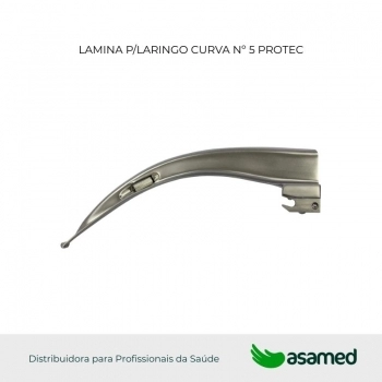 LAMINA P/LARINGO CURVA Nº 5 PROTEC