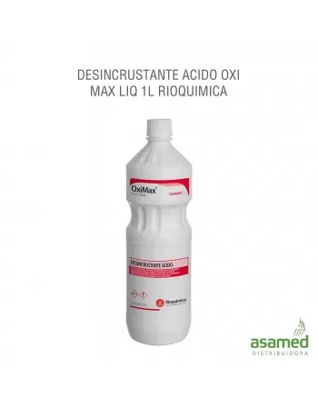 DESINCRUSTANTE ACIDO OXI MAX LIQ 1L RIOQUIMICA