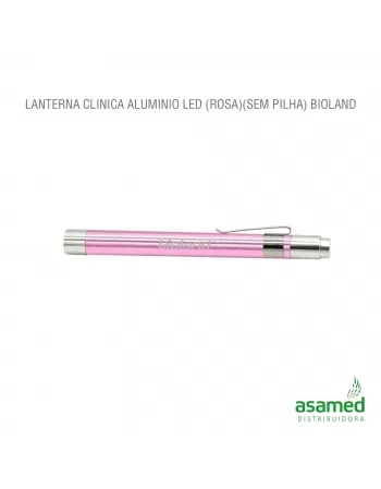 LANTERNA CLINICA ALUMINIO LED (ROSA)(SEM PILHA) BIOLAND