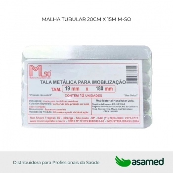 TALA METALICA 19 X 180MM C/12UND. M-SO