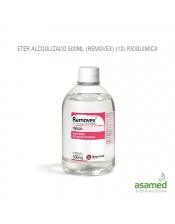ETER ALCOOLIZADO 500ML (REMOVEX) RIOQUIMICA