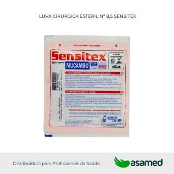 LUVA CIRURGICA ESTERIL Nº 8,5 SENSITEX