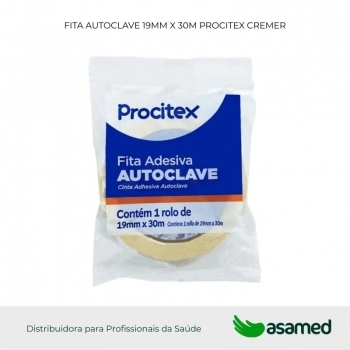 FITA AUTOCLAVE 19MM X 30M PROCITEX CREMER