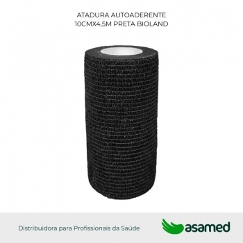 ATADURA AUTOADERENTE 10CMX4,5M PRETO BIOLAND