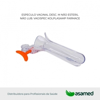 ESPECULO VAGINAL DESC. M NÃO ESTETIL NÃO LUBRIFICADO VAGISPEC