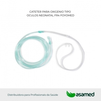 CATETER PARA OXIGENIO TIPO OCULOS NEONATAL FR4 FOYOMED