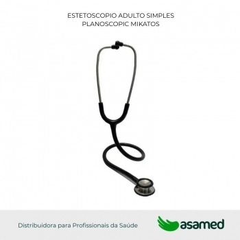 ESTETOSCOPIO ADULTO SIMPLES PLANOSCOPIC MIKATOS