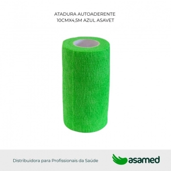 ATADURA AUTOADERENTE 10CMX4,5M VERDE ASAVET
