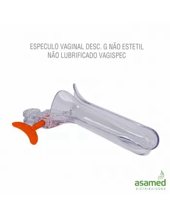 ESPECULO VAGINAL DESC. G NÃO ESTETIL NÃO LUBRIFICADO VAGISPEC