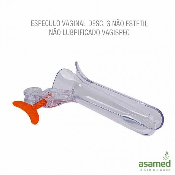 ESPECULO VAGINAL DESC. G NÃO ESTETIL NÃO LUBRIFICADO VAGISPEC