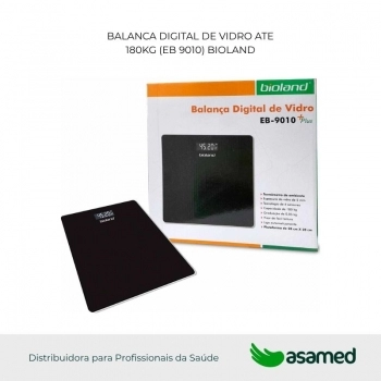 BALANCA DIGITAL DE VIDRO ATE 180KG (EB 9010) BIOLAND