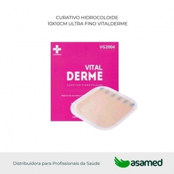CURATIVO HIDROCOLOIDE 10X10CM ULTRA FINO VITALDERME