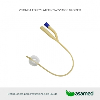 SONDA FOLEY LATEX Nº24 2V 30CC GLOMED