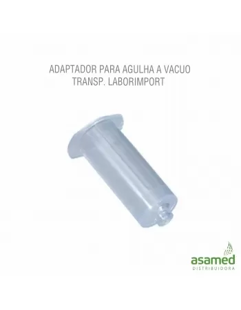 ADAPTADOR PARA AGULHA A VACUO TRANSP. LABORIMPORT