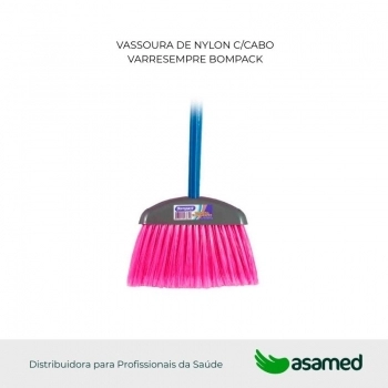 VASSOURA DE NYLON C/CABO VARRESEMPRE BOMPACK