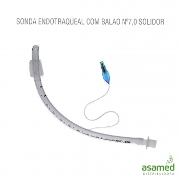 SONDA ENDOTRAQUEAL COM BALAO Nº7,0 SOLIDOR
