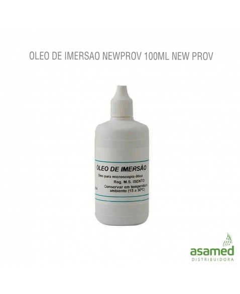 OLEO DE IMERSAO NEWPROV 100ML NEW PROV