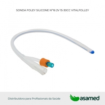 SONDA FOLEY SILICONE Nº16 2V 15-30CC VITALFOLLEY