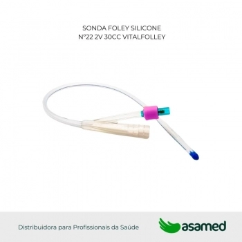 SONDA FOLEY SILICONE Nº22 2V 30CC VITALFOLLEY