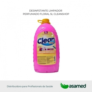 DESINFETANTE LIMPADOR PERFUMADO FLORAL 5L CLEANSHOP