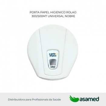 PORTA PAPEL HIGIENICO ROLAO 300/500MT UNIVERSAL NOBRE