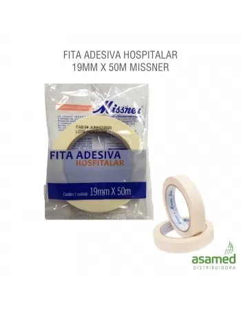 FITA ADESIVA HOSPITALAR 19MM X 50M MISSNER