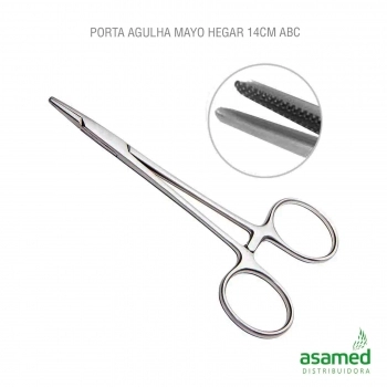 PORTA AGULHA MAYO HEGAR 14CM ABC