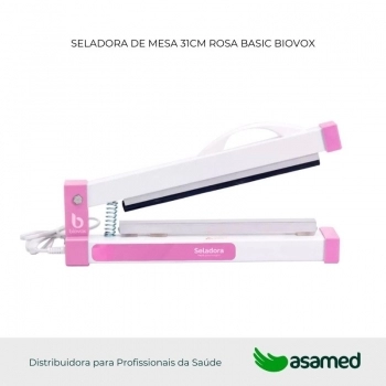 SELADORA DE MESA 31CM ROSA BASIC BIOVOX