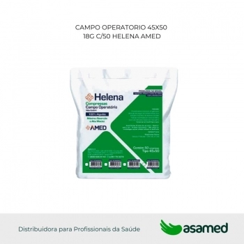 CAMPO OPERATORIO 45X50 18G C/50 HELENA AMED
