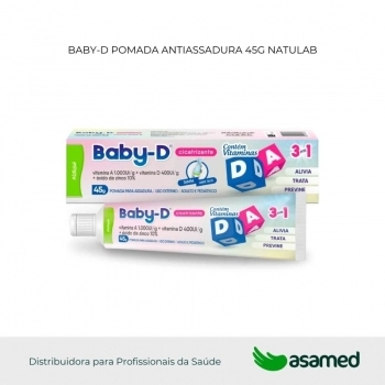 BABY-D POMADA ANTIASSADURA 45G NATULAB