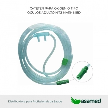 CATETER PARA OXIGENIO TIPO OCULOS ADULTO Nº12 MARK MED