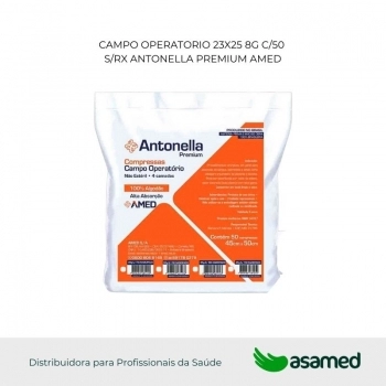 CAMPO OPERATORIO 23X25 8G C/50 S/RX ANTONELLA PREMIUM