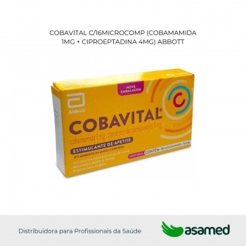 COBAVITAL C/16MICROCOMP (COBAMAMIDA 1MG + CIPROEPTADINA 4MG) ABBOTT