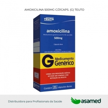 AMOXICILINA 500MG C/21CAPS. (G) TEUTO