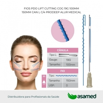 FIOS PDO LIFT CUTTING COG 19G 100MM 150MM CAN L C/4 PRODEEP ALUR MEDICAL