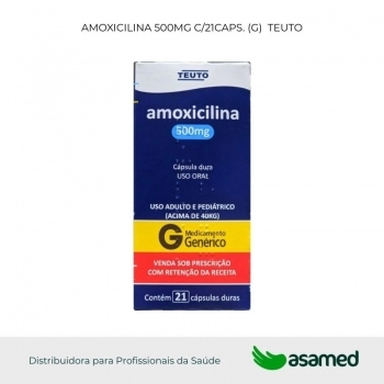 AMOXICILINA 500MG C/21CAPS. (G) TEUTO