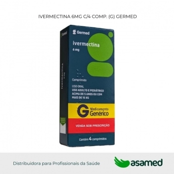 IVERMECTINA 6MG C/4 COMP. (G) GERMED