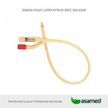 SONDA FOLEY Nº18 30CC 2V SOLIDOR