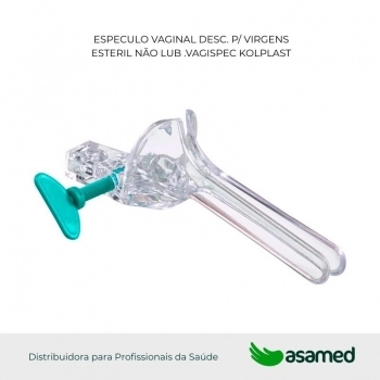 ESPECULO VAGINAL DESC. P NÃO ESTETIL NÃO LUBRIFICADO VAGISPEC KOLPLAST