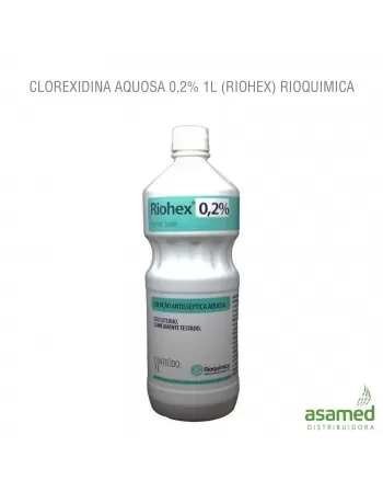 CLOREXIDINA AQUOSA 0,2% 1L (RIOHEX) RIOQUIMICA