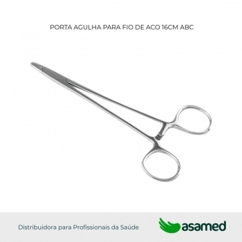 PORTA AGULHA PARA FIO DE ACO 16CM ABC