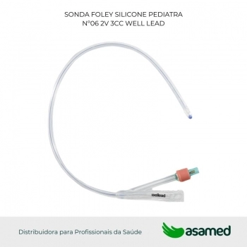 SONDA FOLEY SILICONE Nº22 2V 30CC WELL LEAD