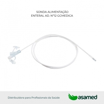 SONDA ALIMENTAÇÃO ENTERAL AD. Nº12 GCMEDICA