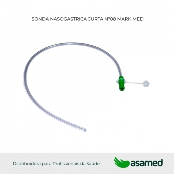 SONDA NASOGASTRICA CURTA Nº08 MARK MED