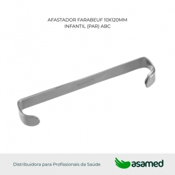 AFASTADOR FARABEUF 10X120MM INFANTIL (PAR) ABC