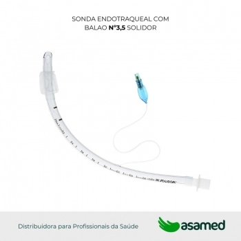 SONDA ENDOTRAQUEAL COM BALAO Nº3,5 SOLIDOR