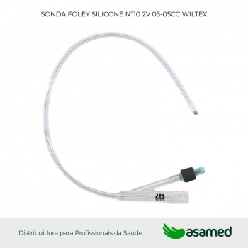 SONDA FOLEY SILICONE Nº10 2V 03-05CC WILTEX