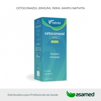 CETOCONAZOL 20MG/ML 100ML XAMPU (G) NATIVITA