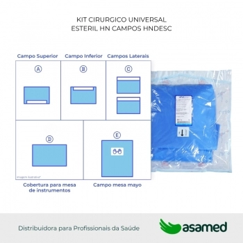 KIT CIRURGICO UNIVERSAL ESTERIL HN CAMPOS HNDESC